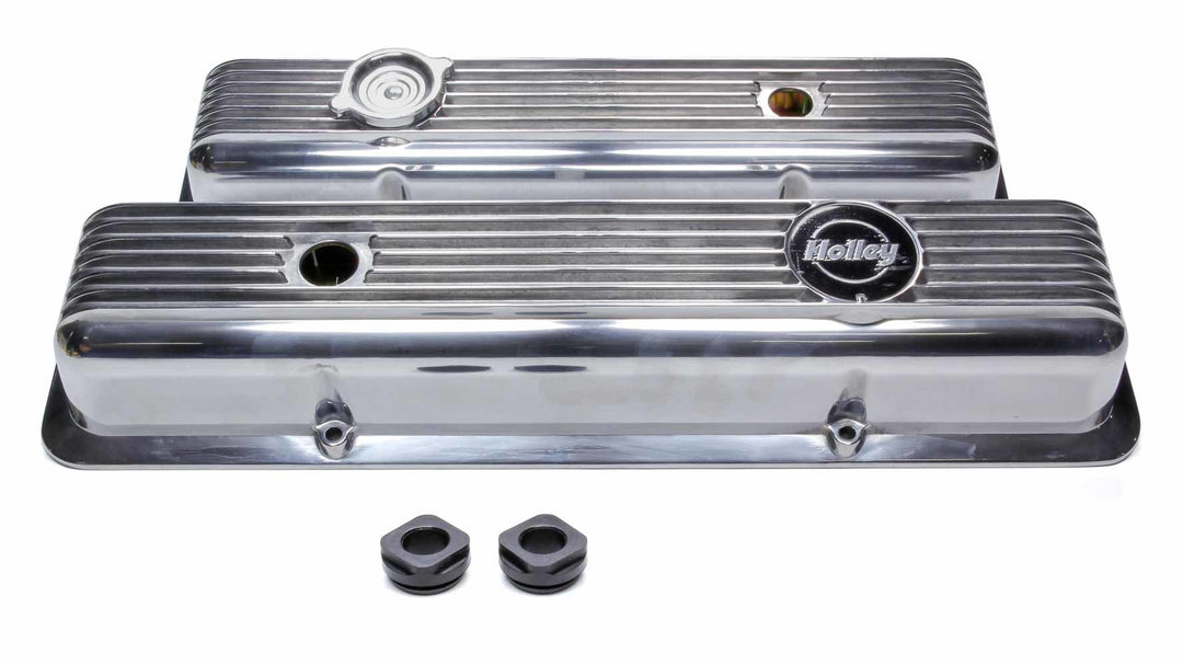 HOLLEY SBC Muscle Series Valve Covers  (pair) (HLY241-137)