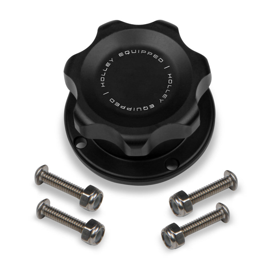 HOLLEY Alm Fill Cap Kit w/Alm 4-Bolt Bung (HLY241-230)