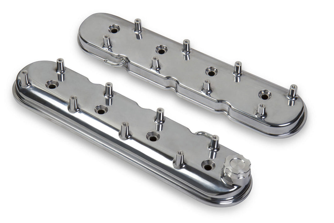 HOLLEY GM LS1 Valve Cover Set - Polished (HLY241-90)