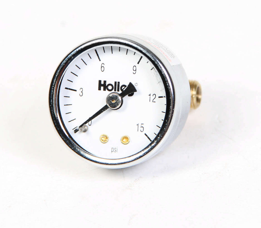 HOLLEY 0-15 Fuel Pressure Gauge (HLY26-500)