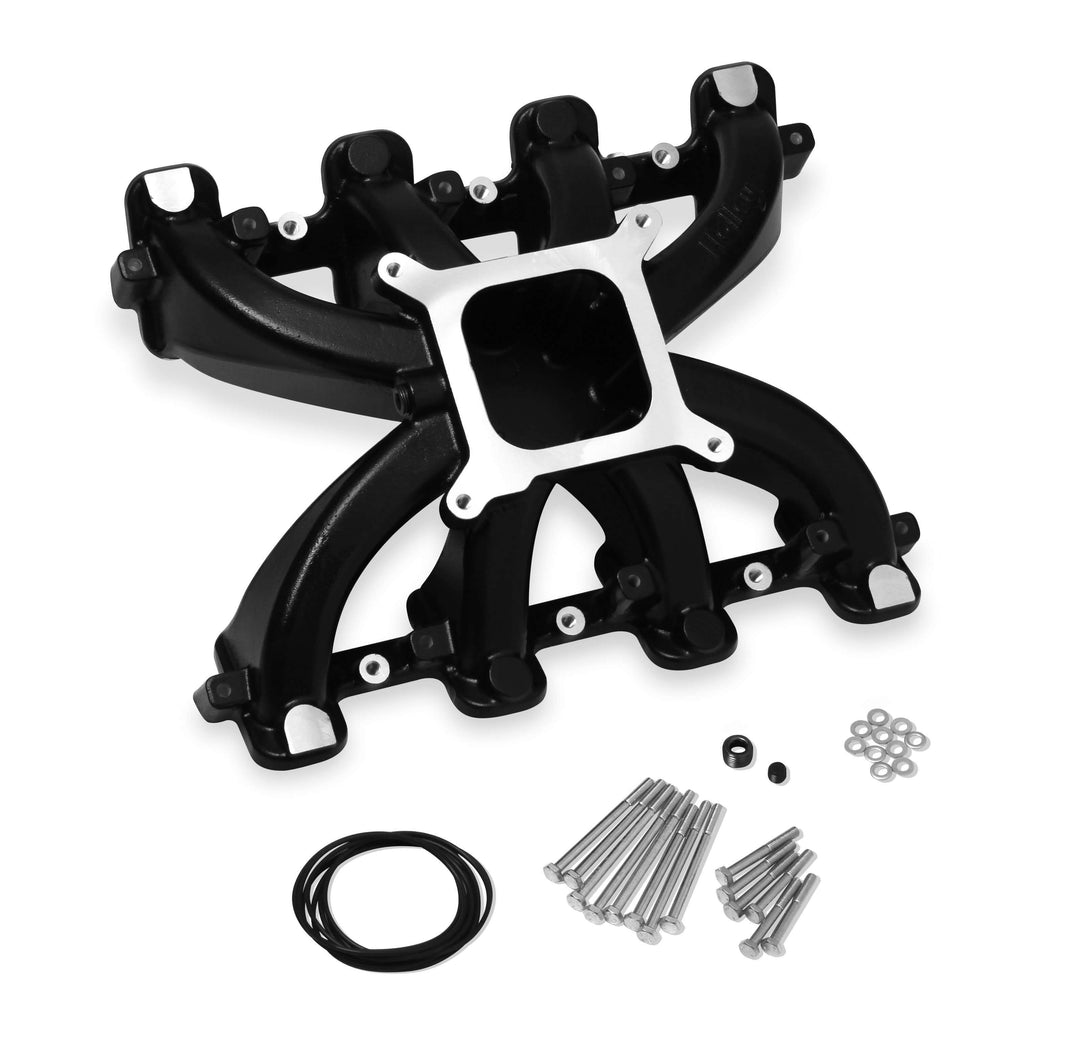 HOLLEY Intake Manifold Single Plane GM LS1/LS2/LS6 (HLY300-132BK)
