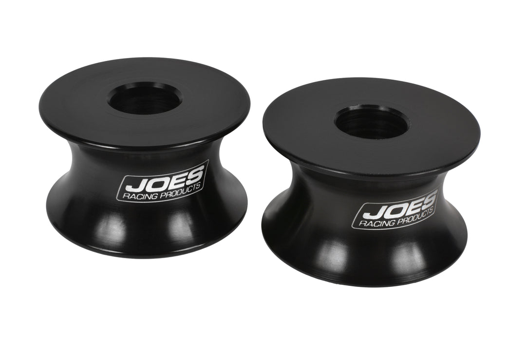 JOES RACING PRODUCTS 1/2in Motor Mount Spacer Pair Black (JOE10966-B)