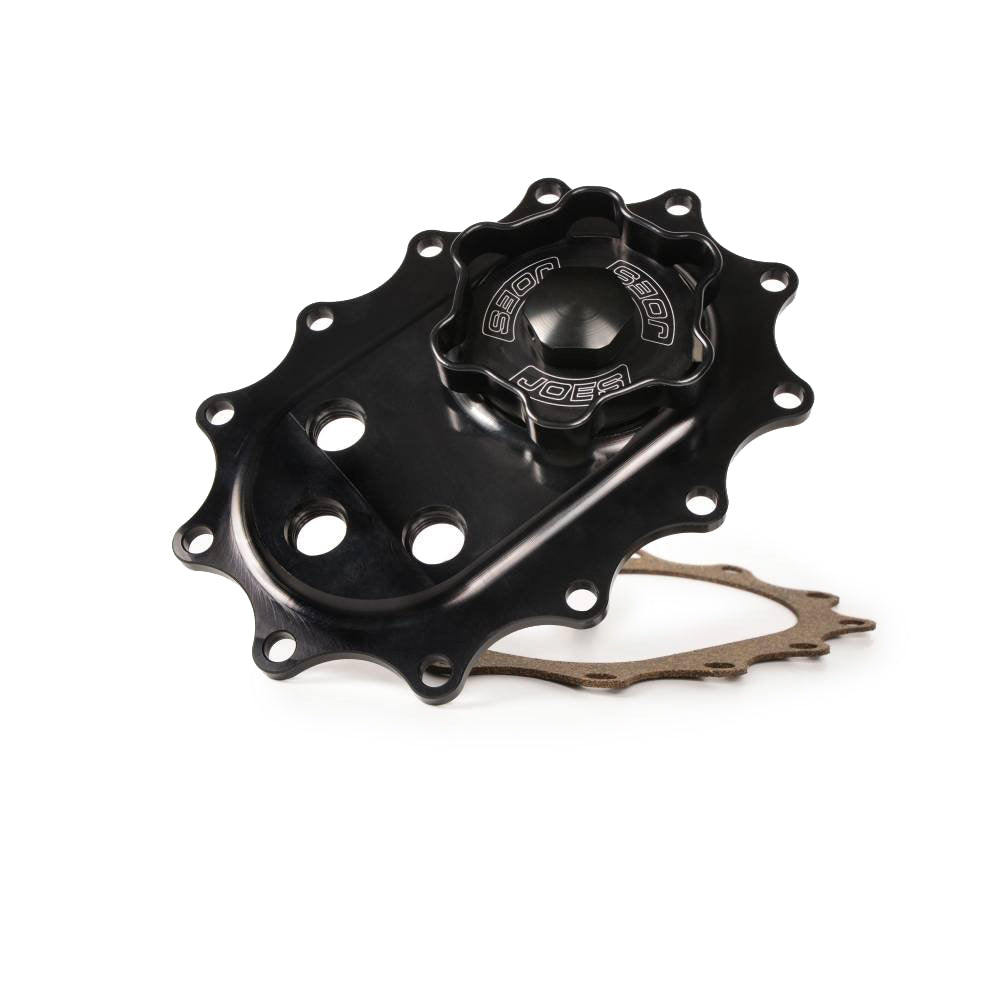 JOES RACING PRODUCTS Fuel Filler Top Plate W/ Vent And 6an Ports (JOE13274)