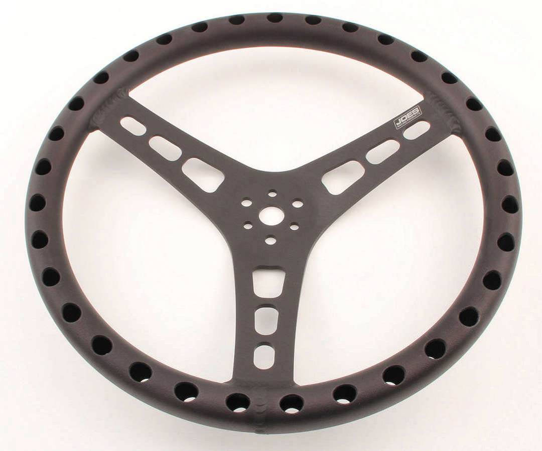 JOES RACING PRODUCTS 14in Dished Steering Wheel Black (JOE13514-B)