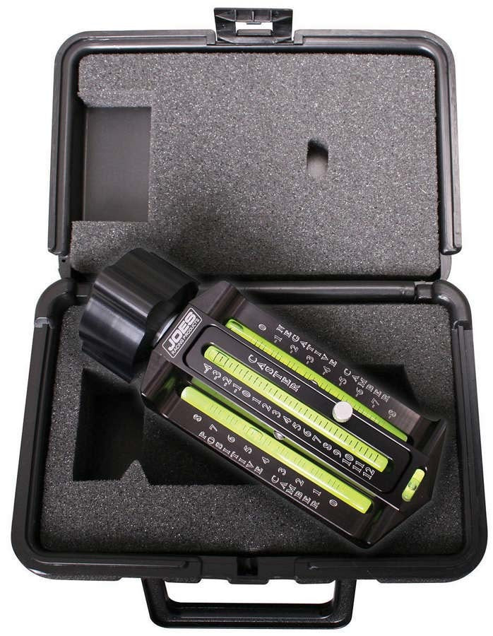 JOES RACING PRODUCTS Caster Camber Gauge With Magnetic Adapter & Case (JOE28210)