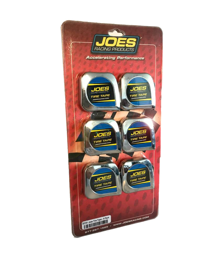 JOES RACING PRODUCTS Tire Tape Measure 6pk 1/4in Wide (JOE32151)