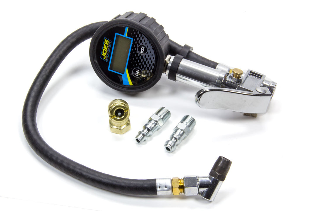 JOES RACING PRODUCTS Tire Inflator Quick Fill w/0-60psi Digital Gauge (JOE32488)