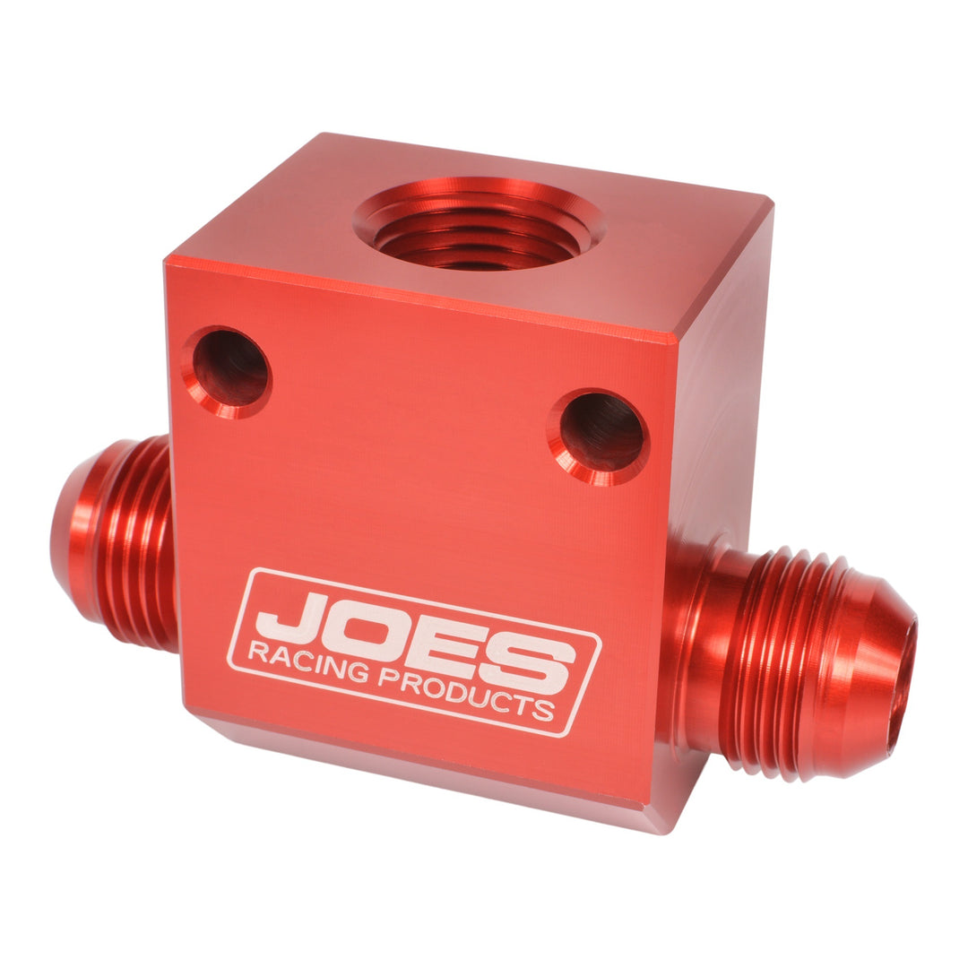JOES RACING PRODUCTS Inline Temperature Tee -12a w/1/2in NPT Port (JOE42141)