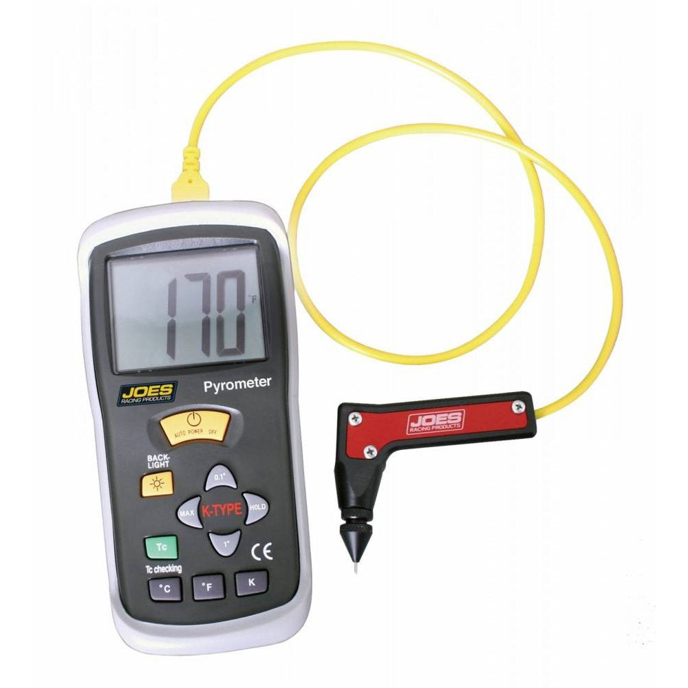 JOES RACING PRODUCTS Pyrometer w/Adjustable Probe (JOE54005)