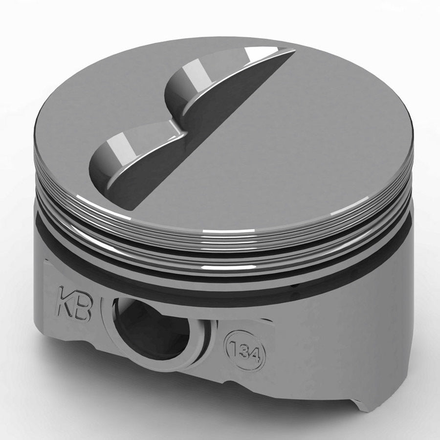 KB PERFORMANCE PISTONS SBC Flat Top Piston Set 4.040 Bore -7cc (KBPKB134.040)
