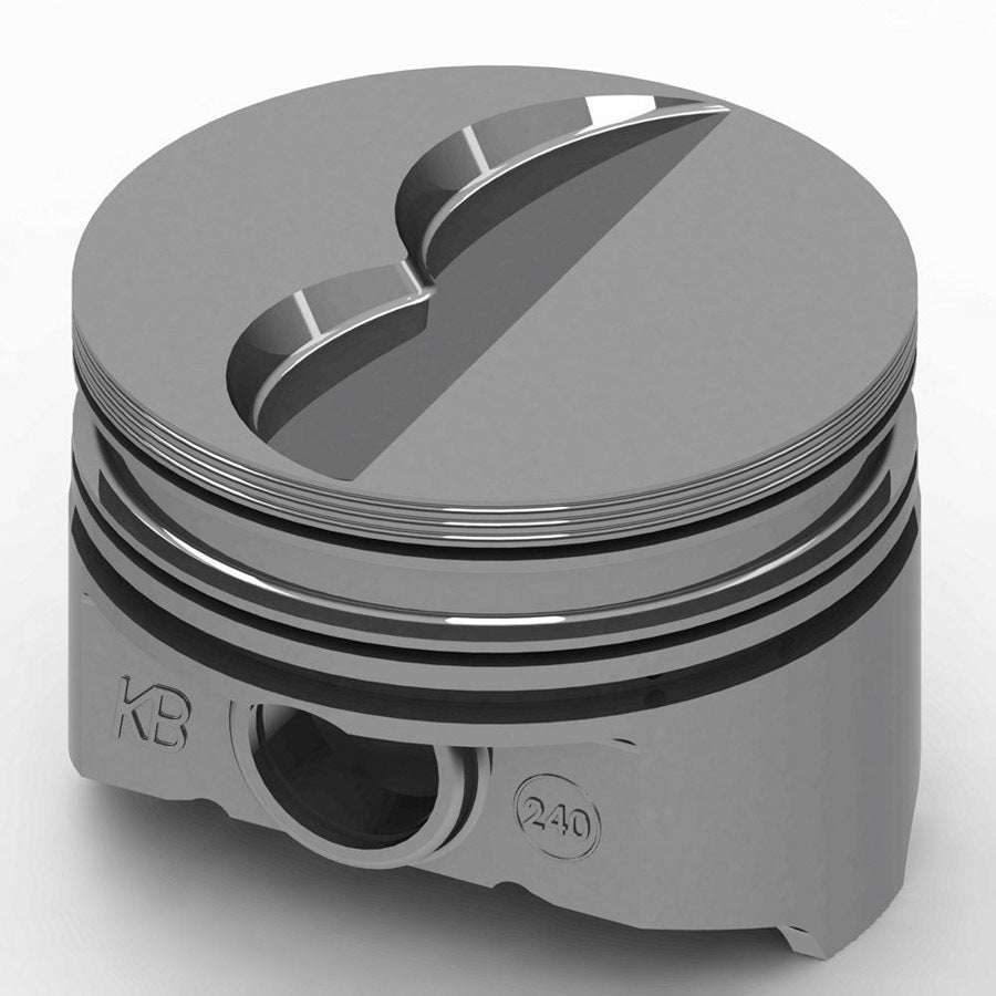 KB PERFORMANCE PISTONS BBM Flat Top Piston Set 4.372 Bore -8cc (KBPKB240.030)