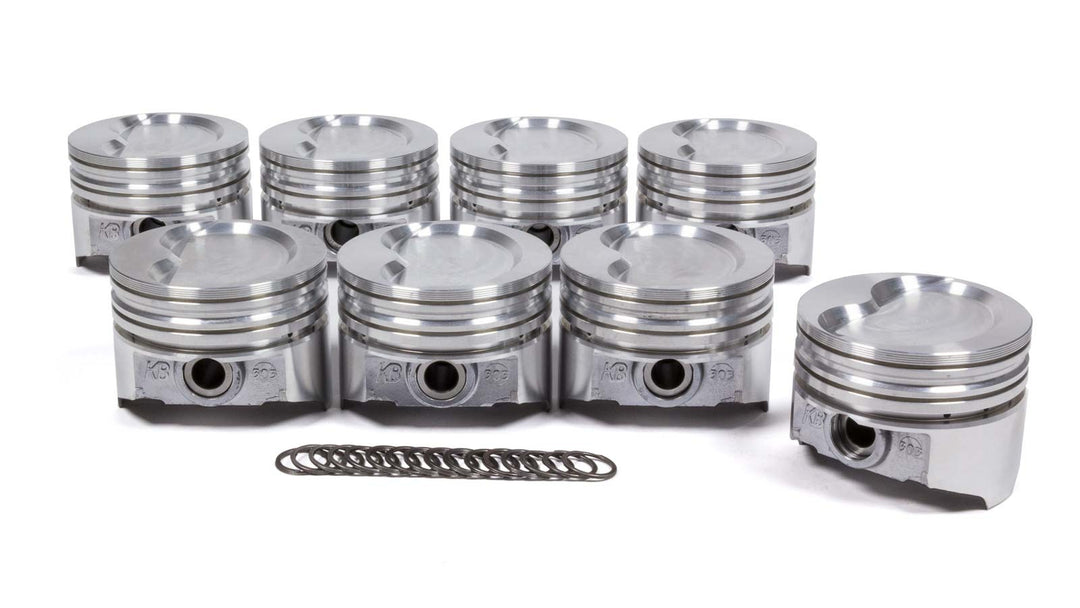 KB PERFORMANCE PISTONS SBF 351W D-Cup 2V Piston Set 4.030 Bore -19.5cc (KBPKB303.030)