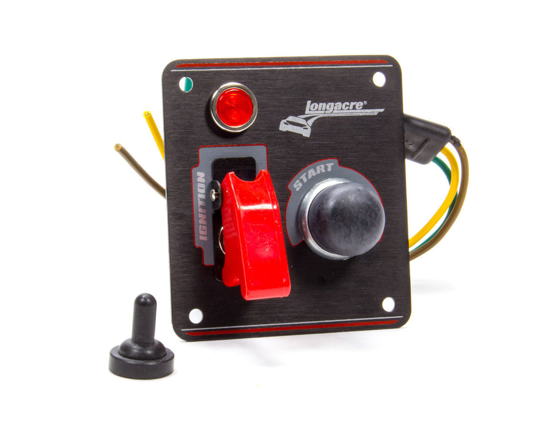 LONGACRE Ignition Panel Black w/Pilot Light (LON52-44863)