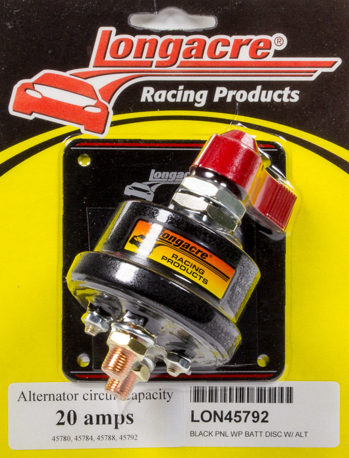 LONGACRE Battery Disc. Switch HD 4 Post Weatherproof (LON52-45792)