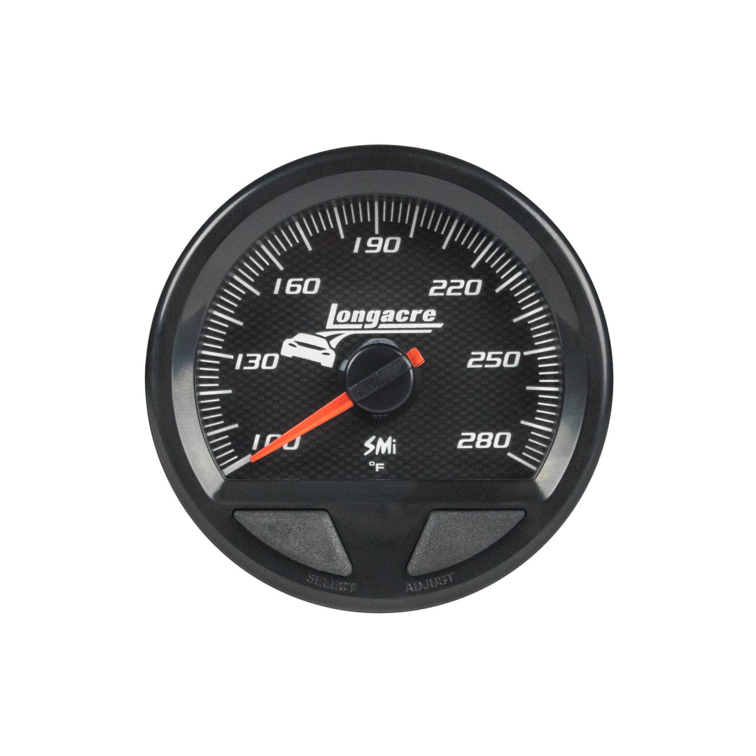 LONGACRE Waterproof SMI Water Temp Gauge 100-280f (LON52-46744)