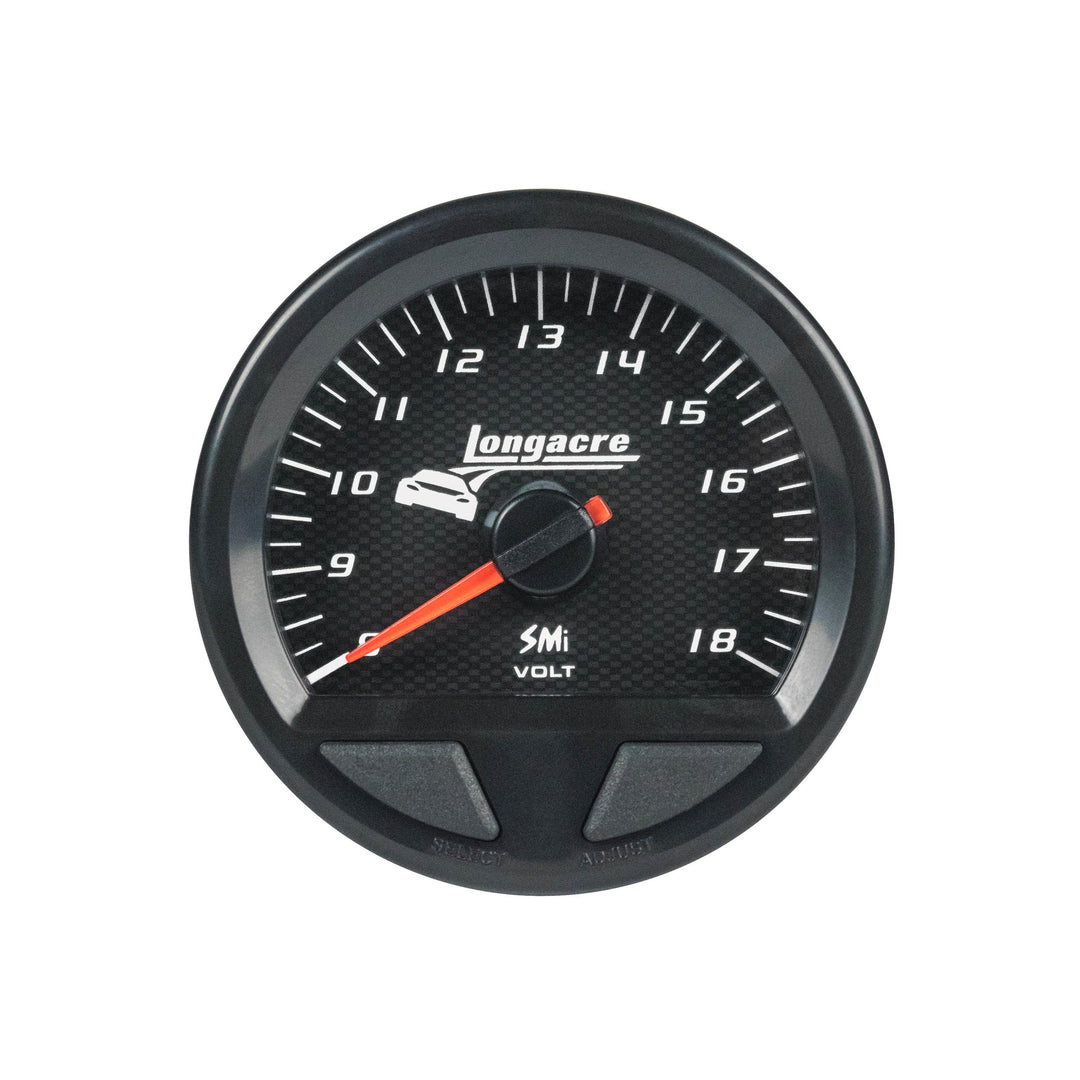 LONGACRE Waterproof SMI Volt Gauge 8-18v (LON52-46746)