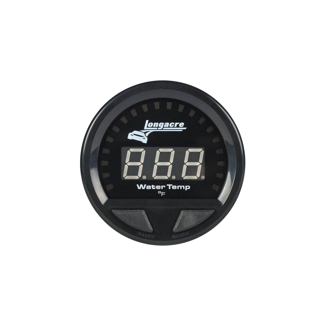 LONGACRE Waterproof LED Water Temp Gauge 100-280f (LON52-46860)