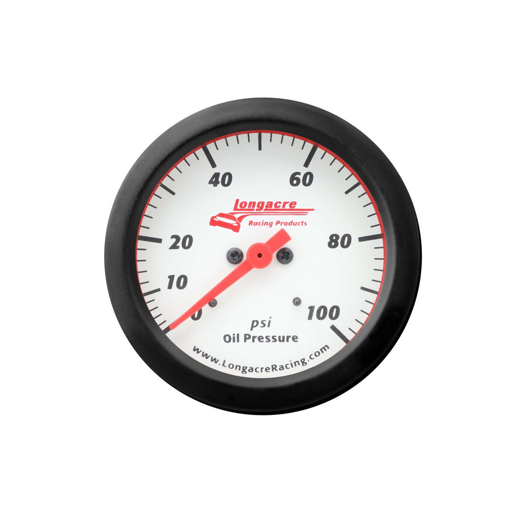 LONGACRE Gauge Sportsman Oil Pressure 0-100psi (LON52-46900)