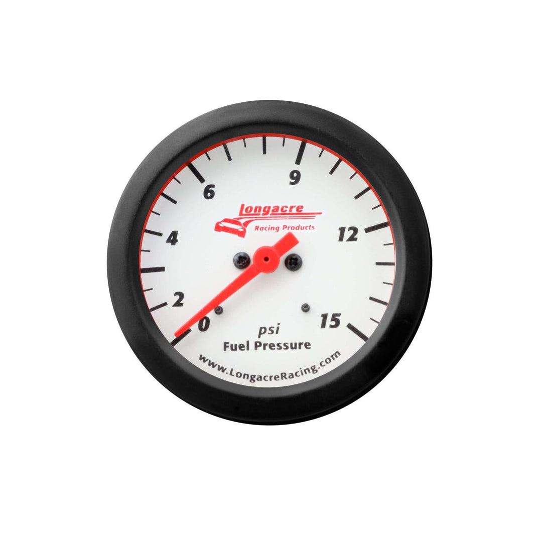LONGACRE Gauge Sportsman Fuel Pressure 0-15psi (LON52-46901)