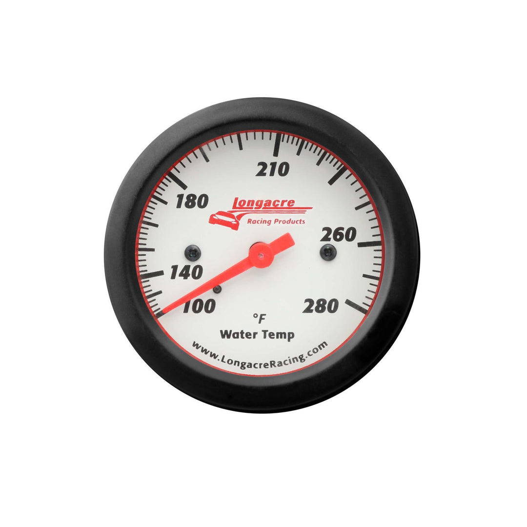 LONGACRE Gauge Sportsman Water Temp 100-280 F (LON52-46902)
