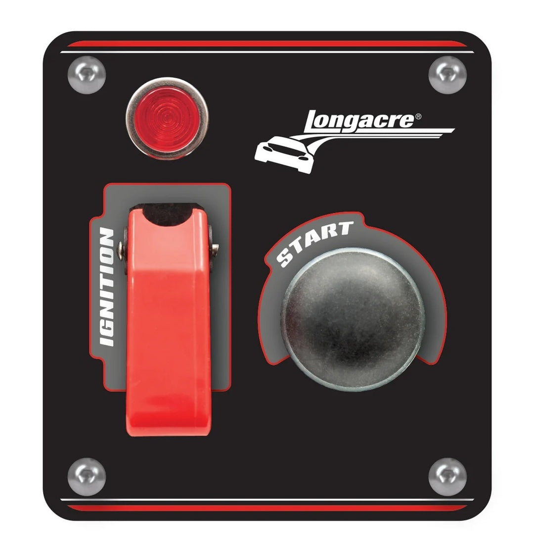 LONGACRE Ignition Panel Black w/Pilot Light (LON52-48863)