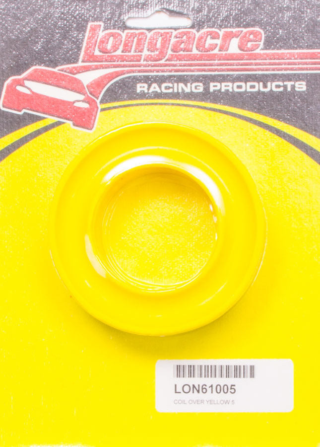 LONGACRE Coil Over Spring Rubber Yellow 5 (LON52-61005)