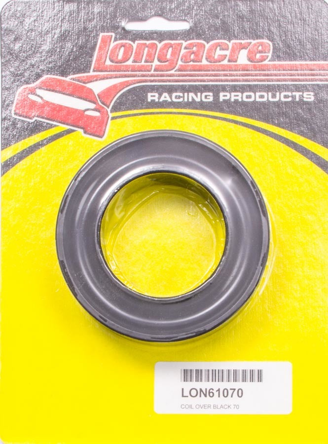 LONGACRE Coil Over Spring Rubber Black 70 (LON52-61070)