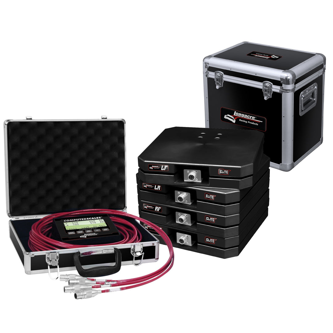 LONGACRE Scale Set Elite Wired 12in Pads 1100lbs (LON52-82582)