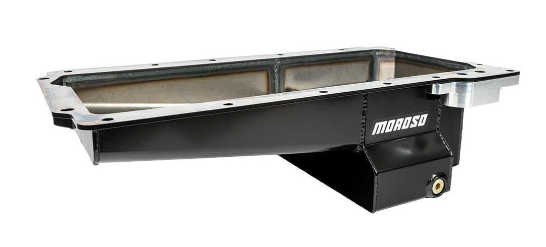 MOROSO 7qt Oil Pan - Steel GM LS Drag/Road Race (MOR20149)