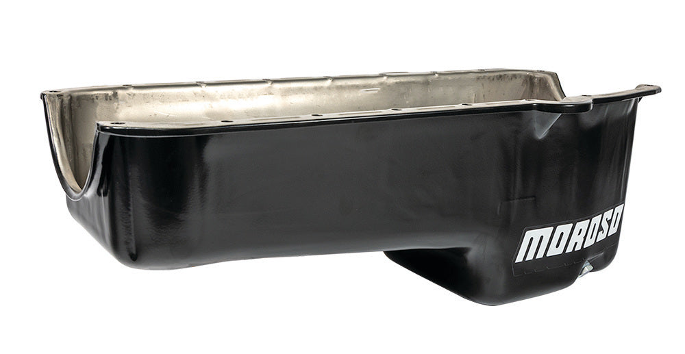 MOROSO SBC S/S Oil Pan - 5qt. Pre-80 Blocks (MOR20170)