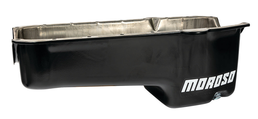 MOROSO SBC S/S Oil Pan - 5qt. 80-85 Blocks (MOR20171)