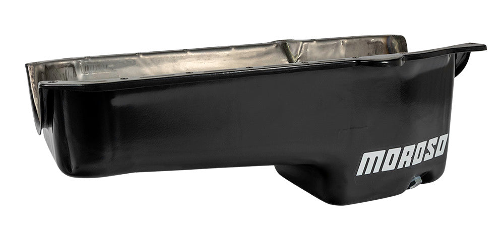 MOROSO SBC S/S Oil Pan - 5qt. '86 & Newer Blocks (MOR20172)