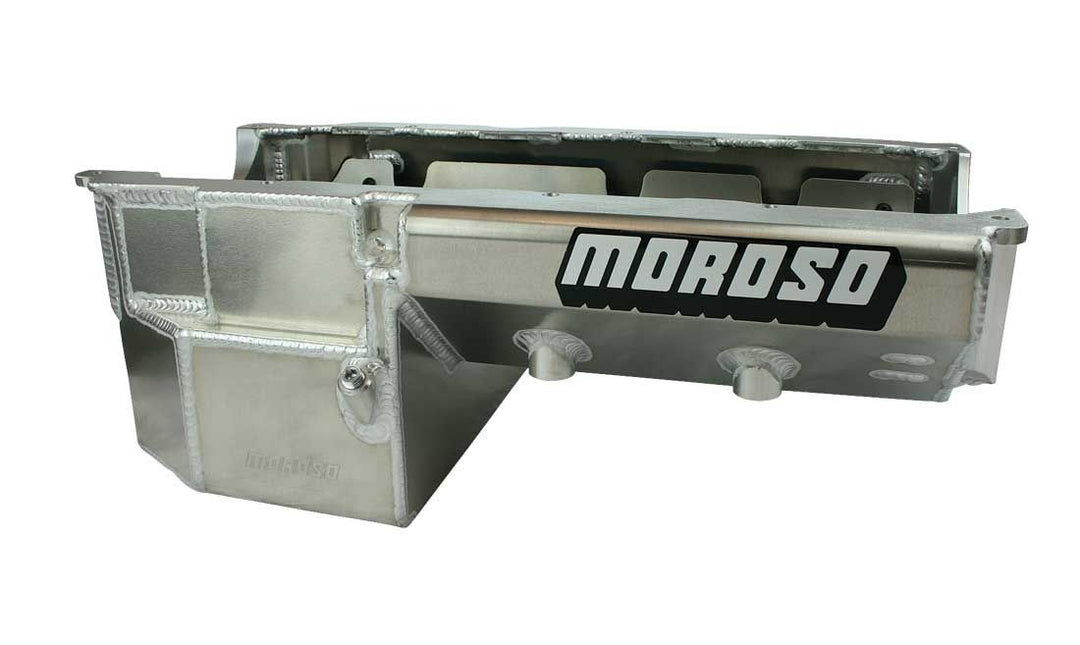 MOROSO BBC Gen VI Oil Pan w/Dual Power Kick Outs (MOR20382)