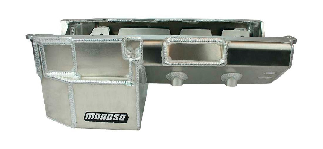 MOROSO BBC Gen VI Oil Pan w/Dual Power Kick Outs (MOR20383)