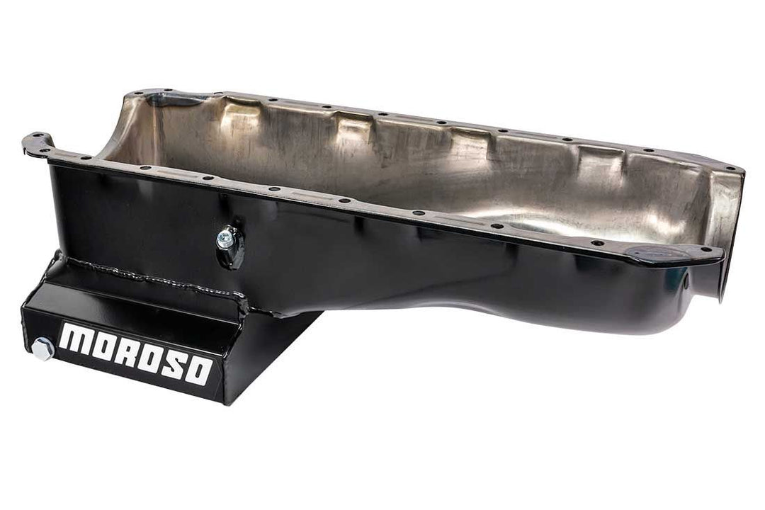 MOROSO BBC Gen IV Steel Oil Pan - 6qt- GM A-Body (MOR20412)