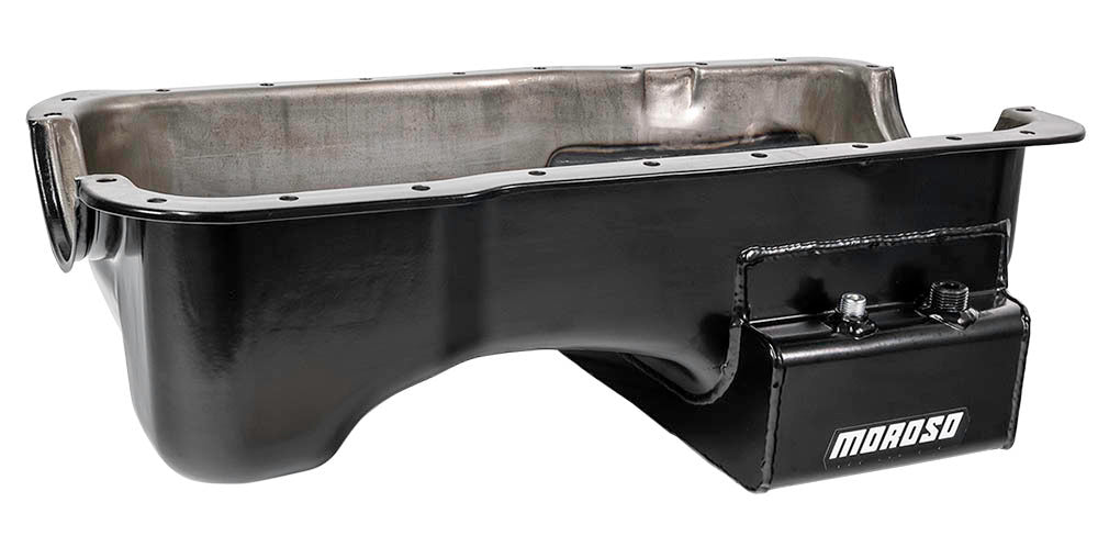 MOROSO SBF 5.0L Oil Pan w/Kick- Out Sump- 7qt. (MOR20506)
