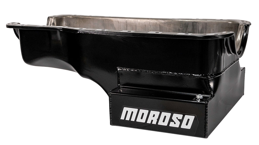 MOROSO SBF 351W Front Sump Oil Pan w/Kick-Out- 7qt. (MOR20507)