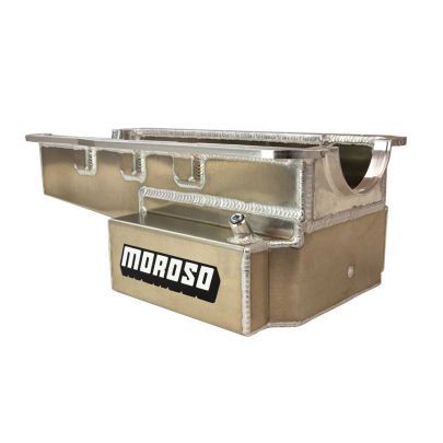 MOROSO SBF Alm. Road Race Oil Pan Front Sump 351W (MOR20538)