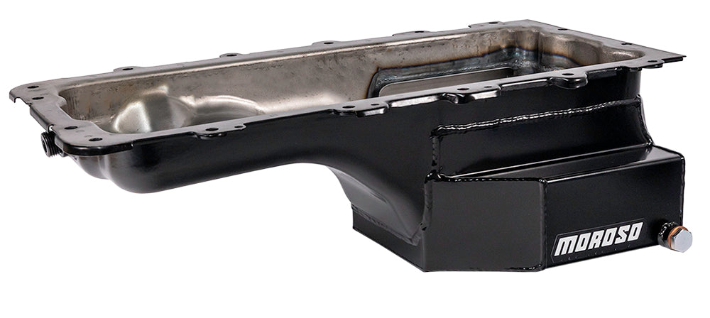 MOROSO Ford 4.6L/5.4L Oil Pan 8qt. Clear Zinc Steel (MOR20548)