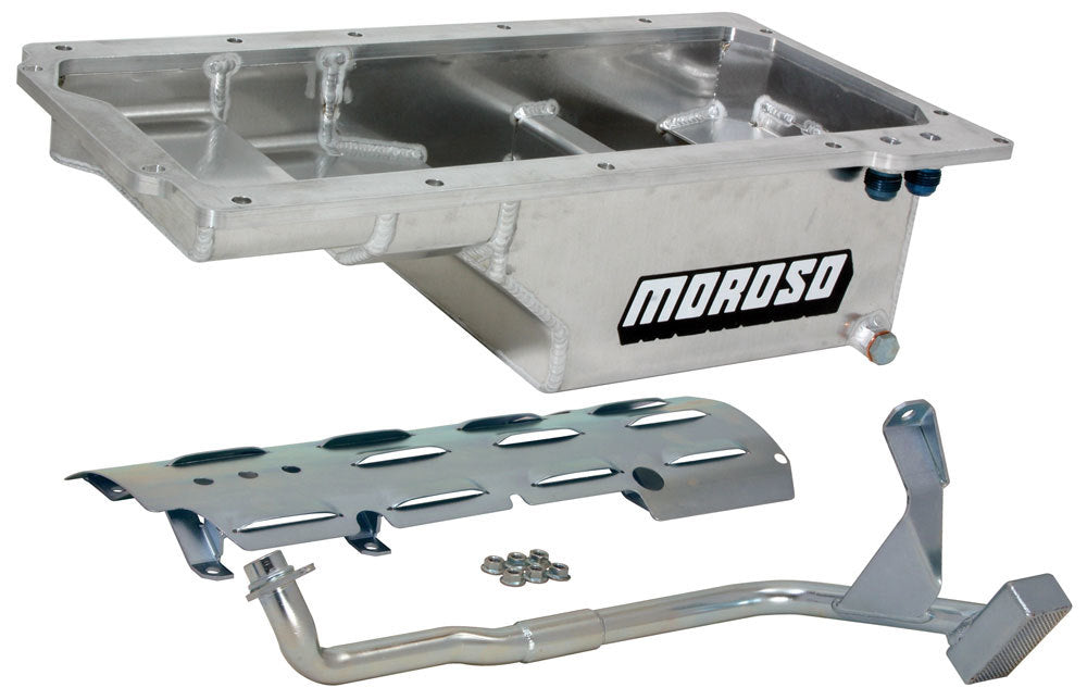 MOROSO LS1 Billet Rail Oil Pan Kit w/Tray (MOR21150)