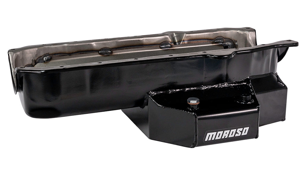 MOROSO SBC C/T Oil Pan - RH Dipstick (MOR21315)