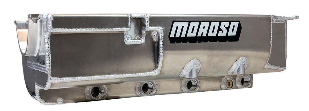 MOROSO BBC Oil Pan Dry Sump w/4-Pickups Aluminum (MOR21582)