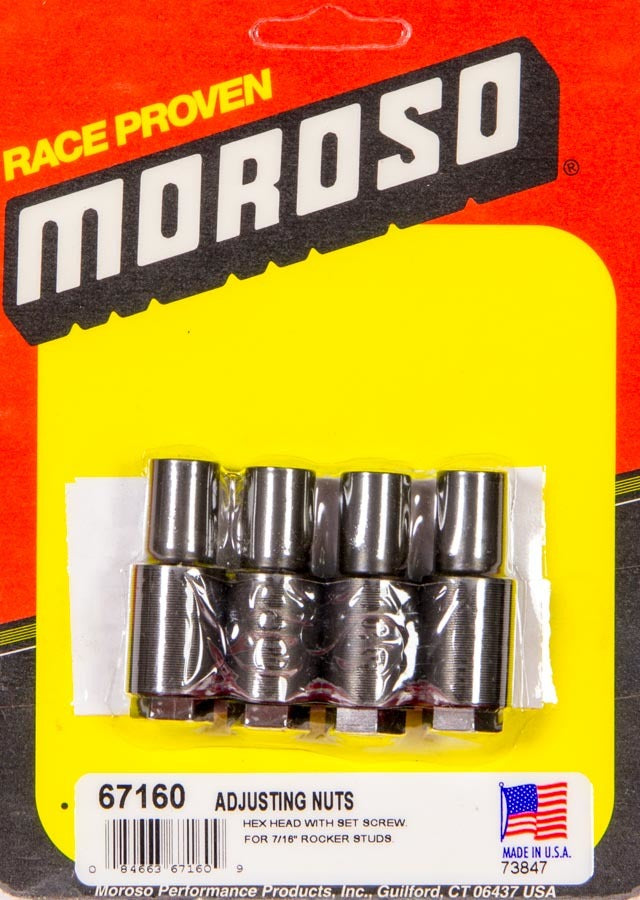 MOROSO 7/16in. Rckr Studs Adj. Nut (4 Pack) (MOR67160)