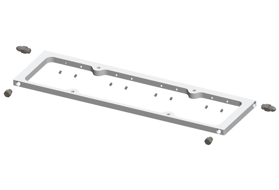 MOROSO SBC Valve Cover Spacers w/Spring Oiling Rails (MOR68330)