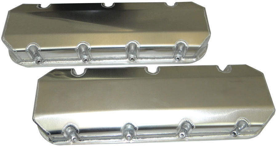 MOROSO BBC Billet Rail Valve Cover Set wo/Logo (MOR68353)