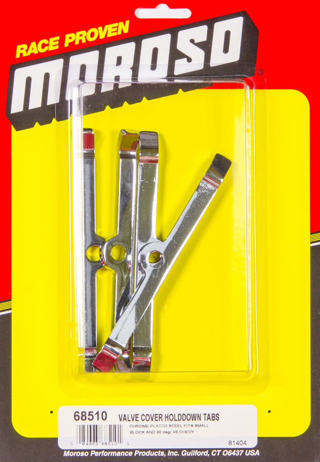 MOROSO Chrome V. Cvr Hold Downs  (MOR68510)