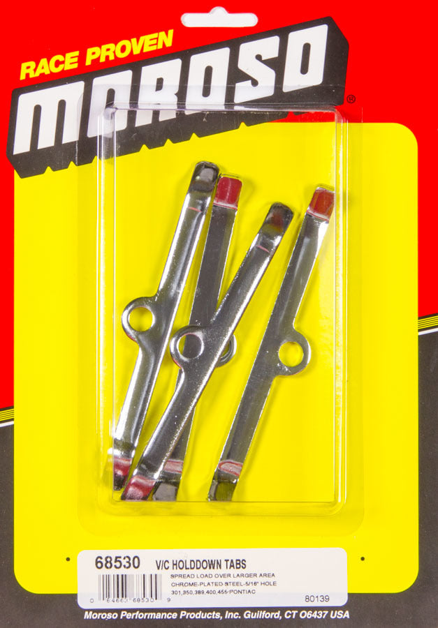 MOROSO Chrome V. Cvr Hold Downs  (MOR68530)