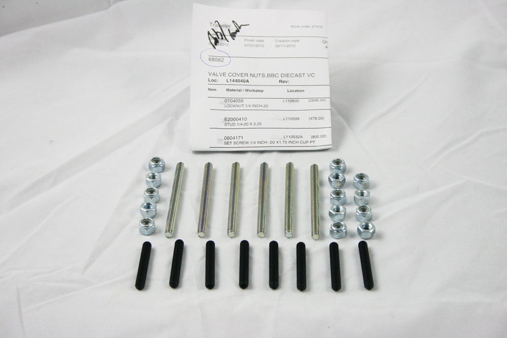 MOROSO Valve Cover Bolt Kit - BBC (MOR68562)