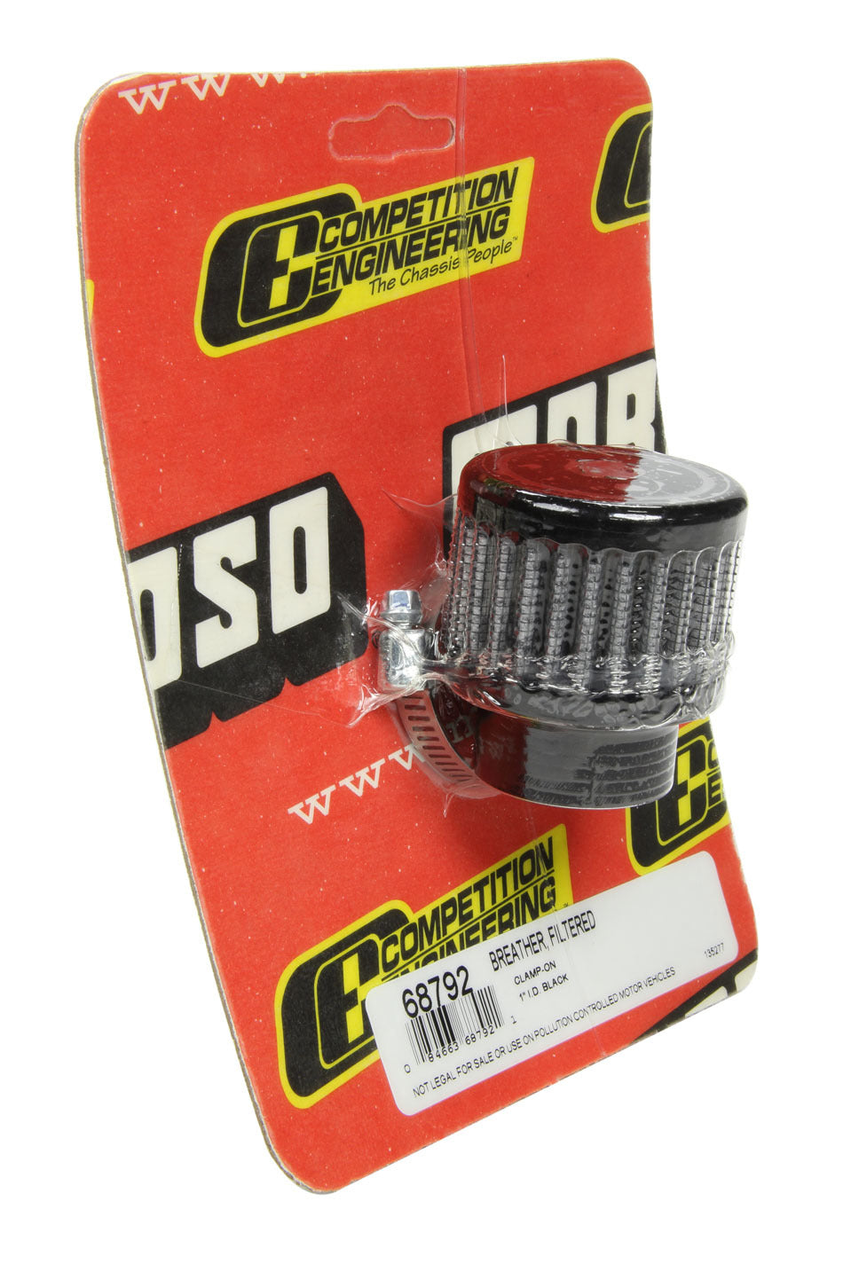 MOROSO Clamp On Breather - Fits 1in ID Tubes (MOR68792)
