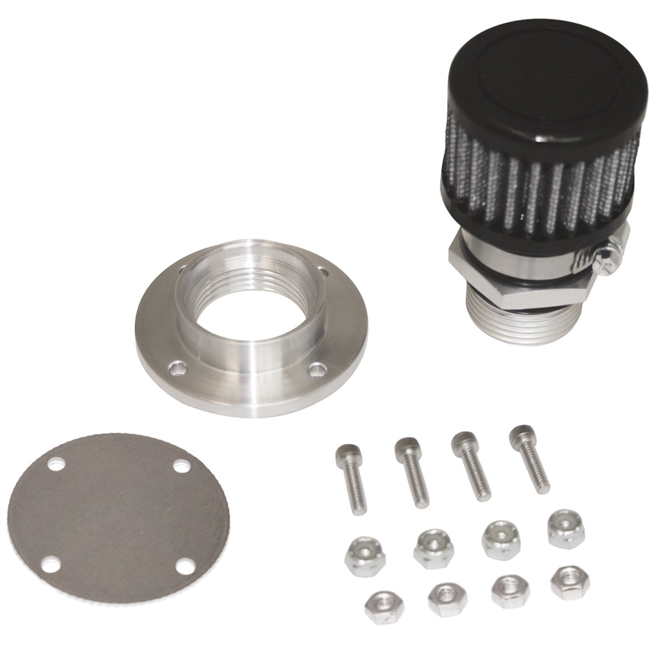 MOROSO Valve Cover Breather Kit Bolt In Style - Aluminum (MOR68855)
